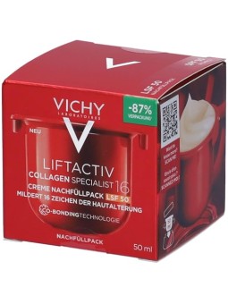 Vichy LIFTACTIV COLLAGEN SPECIALIST Crema da giorno 16 giorni SPF50 Ricarica 50ml donna