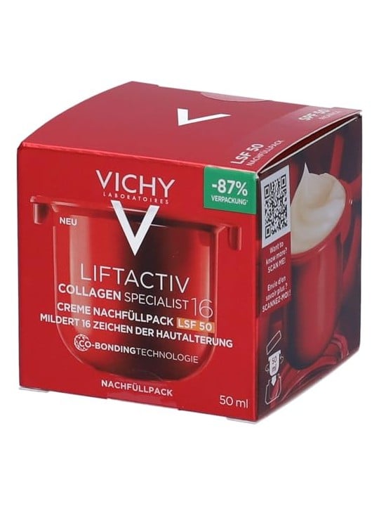 Vichy LIFTACTIV COLLAGEN SPECIALIST Crema da giorno 16 giorni SPF50 Ricarica 50ml donna