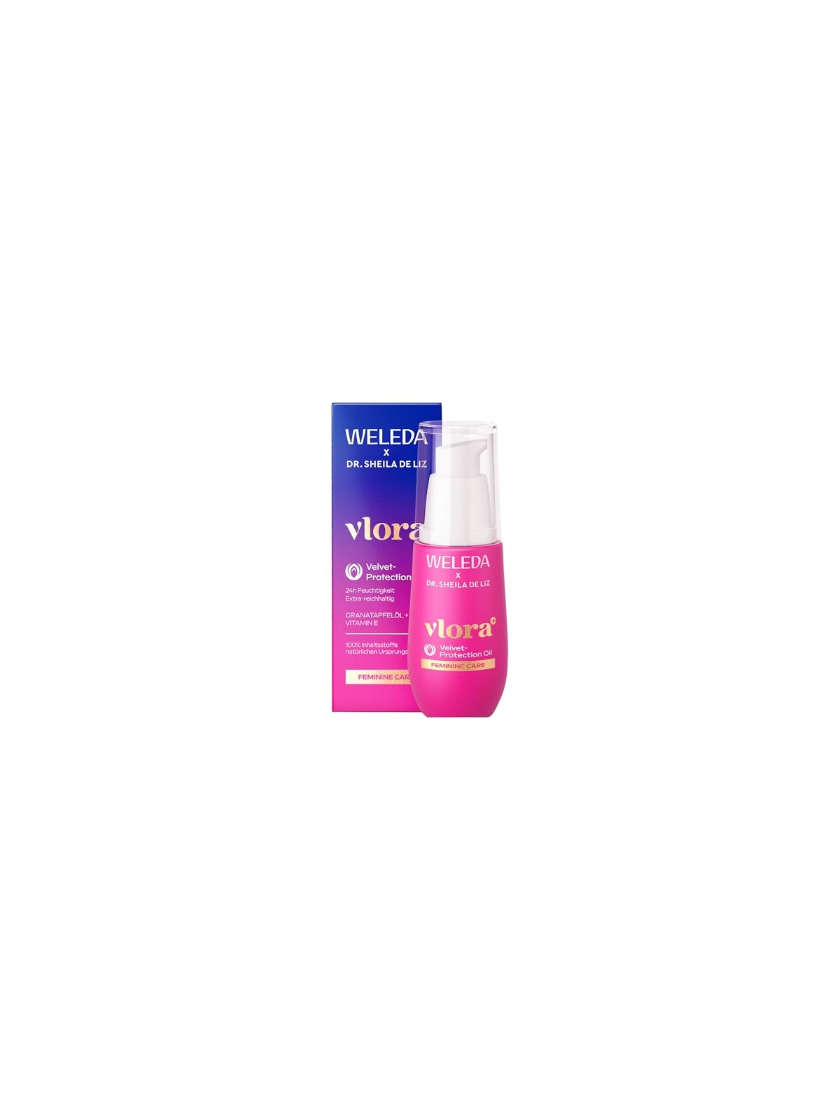 Weleda Olio protettivo per la zona intima Vlora+ Velvet Protection Oil 30ml donna