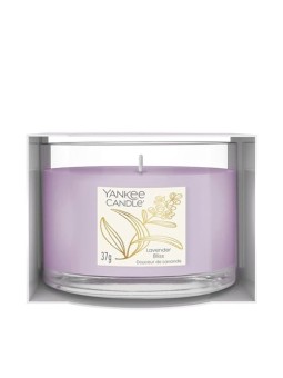 Yankee Candle Candela votiva in vetro Little Luxuries Lavender Bliss 37 g donna