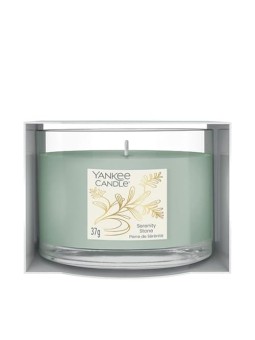 Yankee Candle Candela votiva in vetro Little Luxuries Serenity Stone 37 g donna