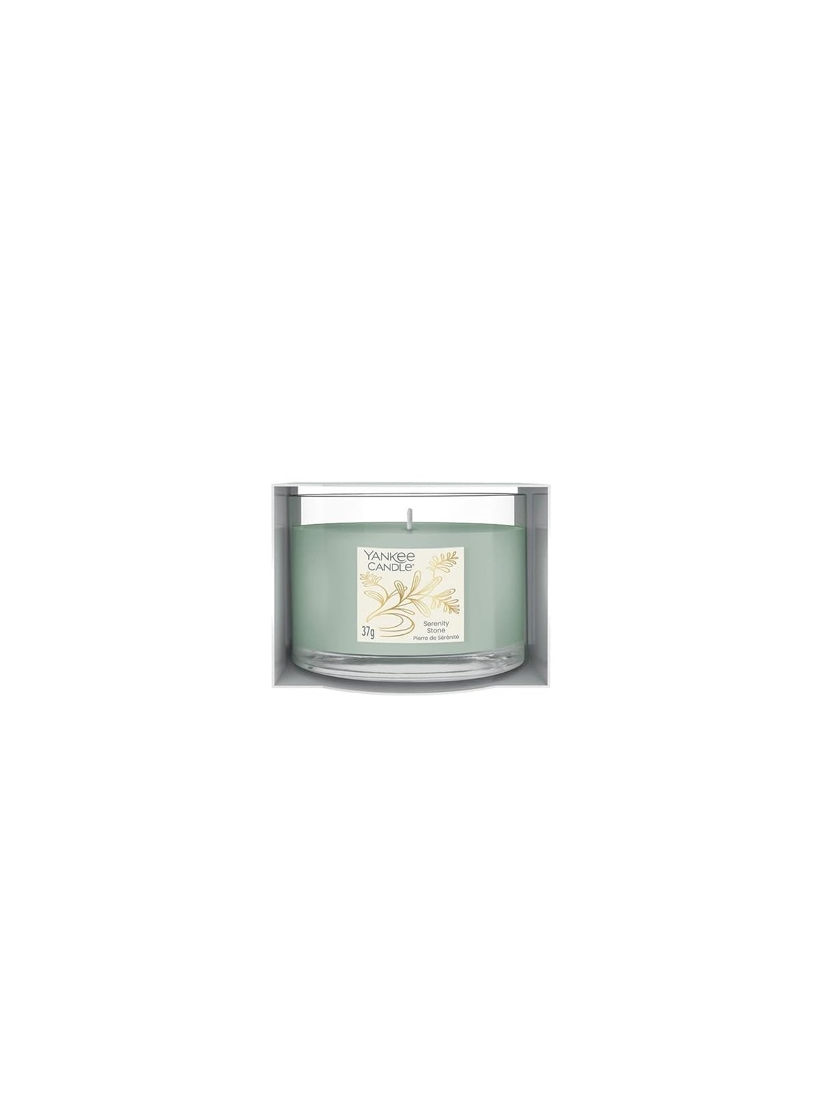Yankee Candle Candela votiva in vetro Little Luxuries Serenity Stone 37 g donna