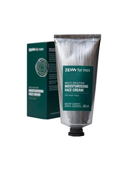 Zew for men Crema viso idratante con chaga nero 80ml