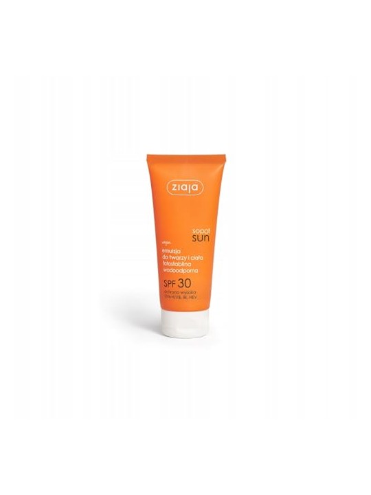 Emulsione solare SPF 30 per viso e corpo Ziaja Sun Sun