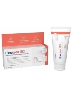 Ziołolek Crema Linourea al 15% di urea con vitamina A+E 50 g