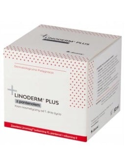 Ziołolek Linoderm plus con pantenolo crema cosmetica dal primo giorno di vita 50ml