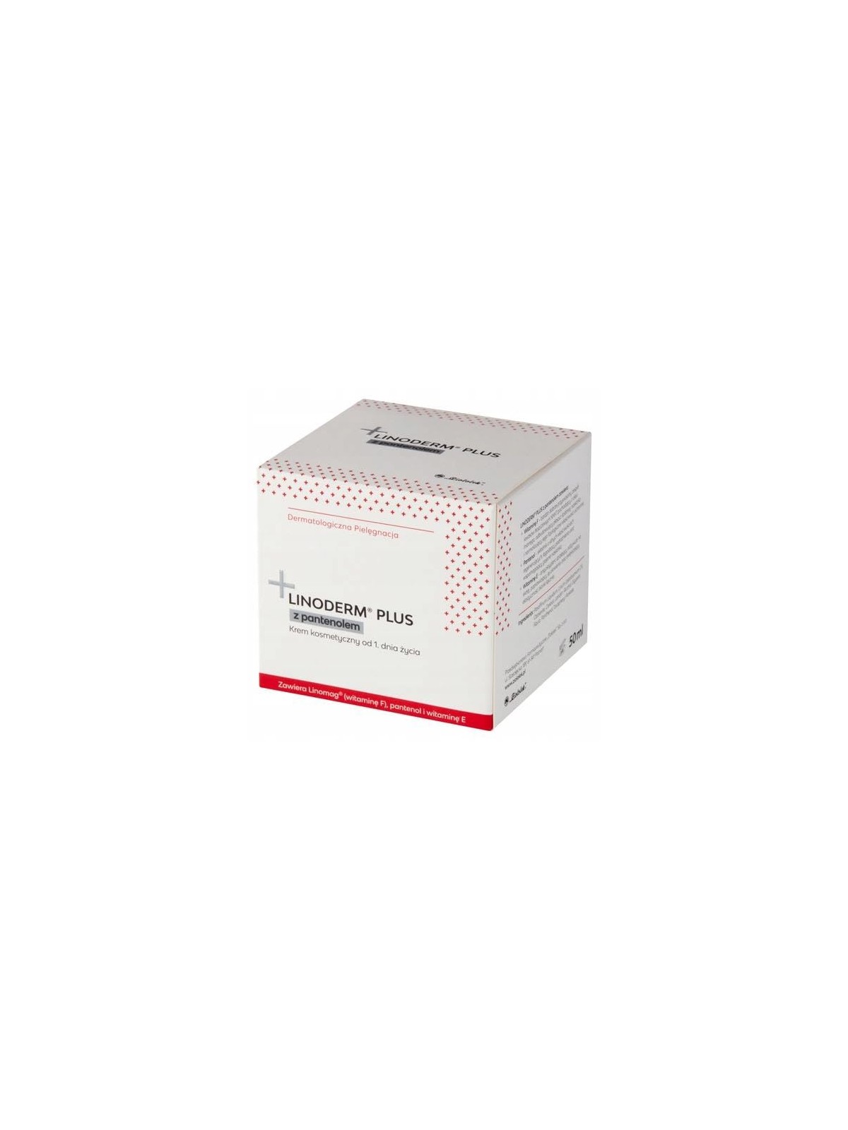 Ziołolek Linoderm plus con pantenolo crema cosmetica dal primo giorno di vita 50ml