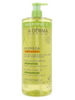 A-derma EXOMEGA CONTROL olio doccia emolliente 1000ml unisex
