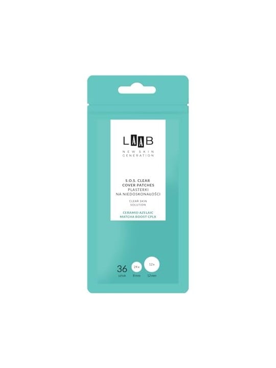 Aa Laab Clear Skin Solution SOS Cerotti Copri-Pelle Trasparente 36 pezzi.