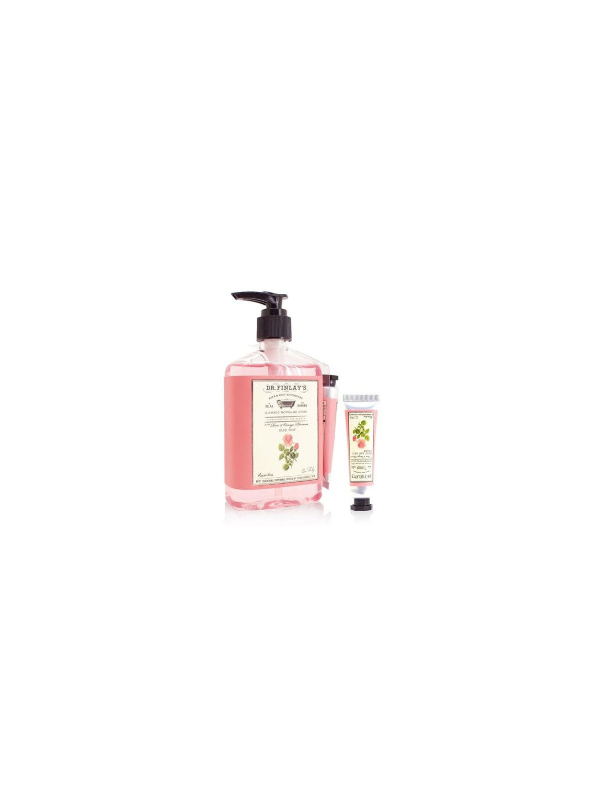Accentra Set regalo per la cura delle mani alla rosa e fiori d'arancio del Dr. Finlay donna