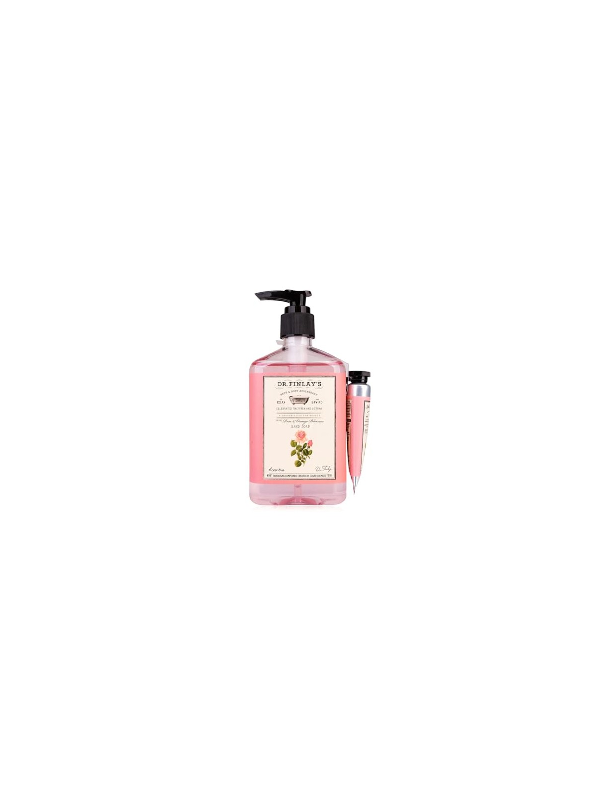 Accentra Set regalo per la cura delle mani alla rosa e fiori d'arancio del Dr. Finlay donna