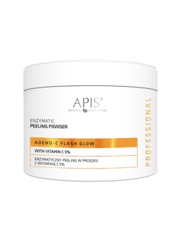 Apis Adeno-C Flash Glow Vitamin C 5% Peeling enzimatico con prodotti con vitamina C 5% 150g
