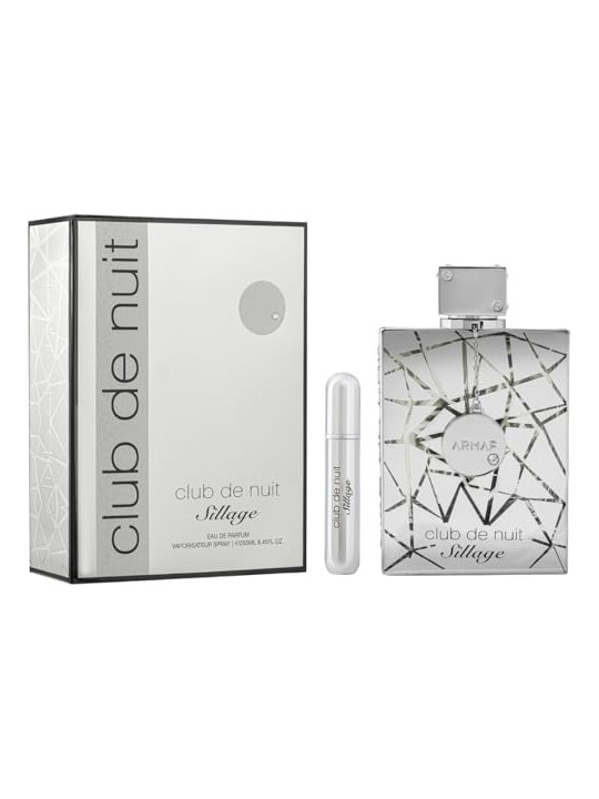 Armaf Club de Nuit Sillage EDP 250ml + Pocket Spray Refillable 5ml unisex