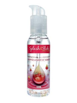 B series health Fragola Splash & Slide, gel idratante intimo a base d'acqua, fragranza fragola, 100ml