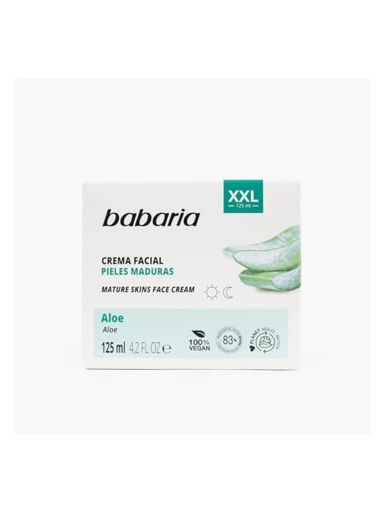 Crema viso aloe pelle matura Babaria 125ml