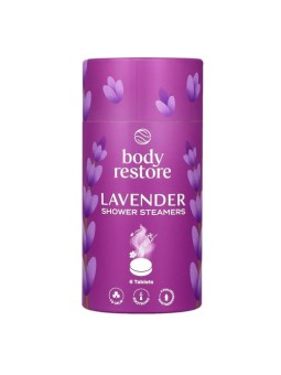 Body Restore Set di pastiglie aromatiche per la doccia alla lavanda, 6 pezzi donna