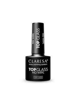 Claresa Top Glass UV/LED top ibrido per unghie, senza bisogno di pulizia, 5 g