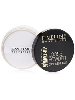 Eveline Art Make-Up Cipria in dust Cashmere Mat cipria opacizzante in polvere libera 02 Beige 20g