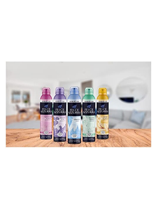 Felce azzurra Deodorante spray per ambienti al muschio bianco 250ml