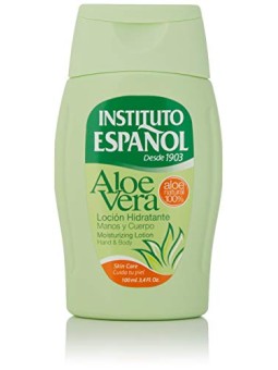Instituto espanol Lozione idratante all'aloe vera latte corpo idratante con aloe 100ml