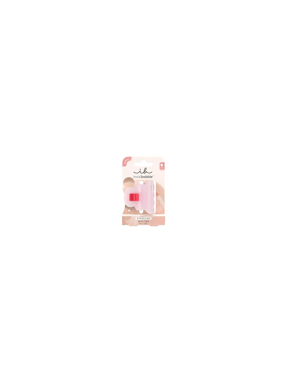 Invisibobble Fermaglio per capelli Everclaw Rosy Plateau M donna