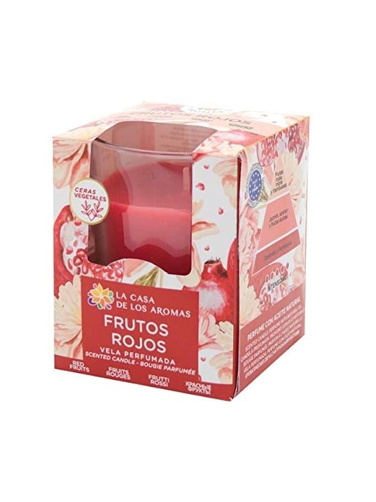 La casa de los aromas Candela profumata ai frutti rossi 140 g