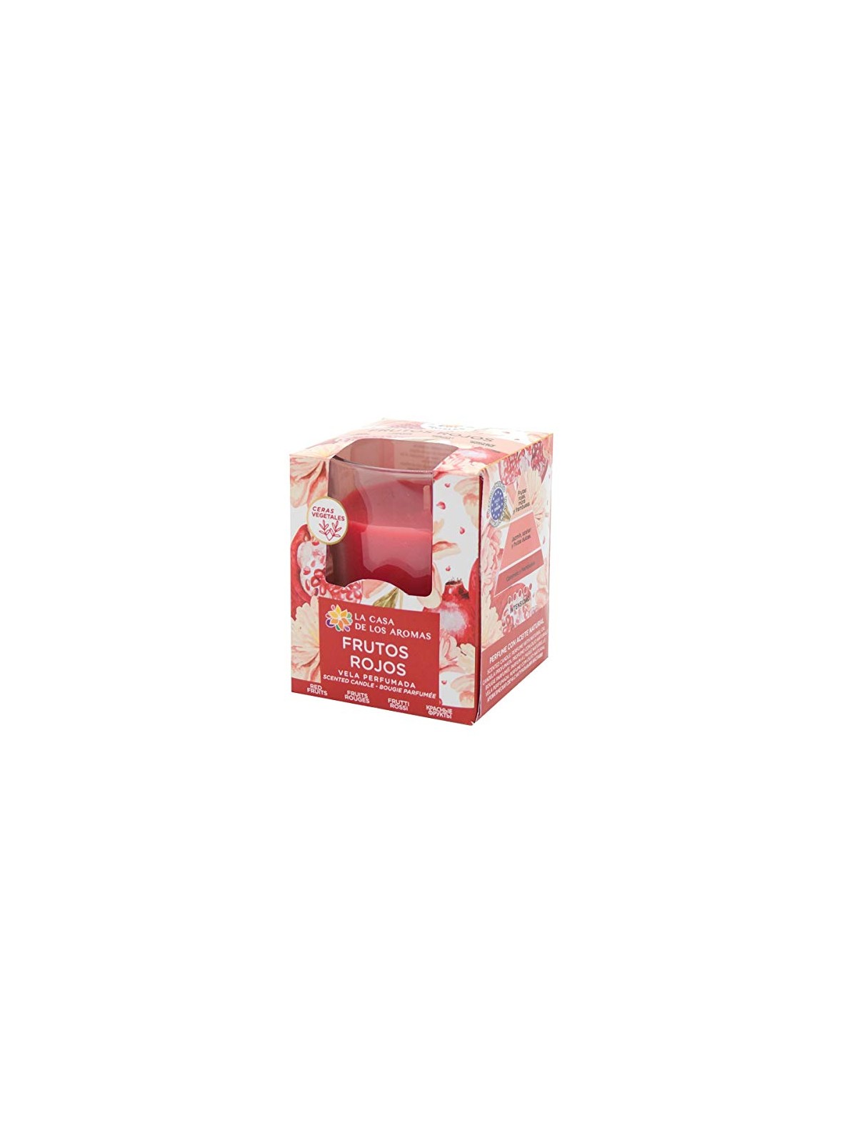 La casa de los aromas Candela profumata ai frutti rossi 140 g
