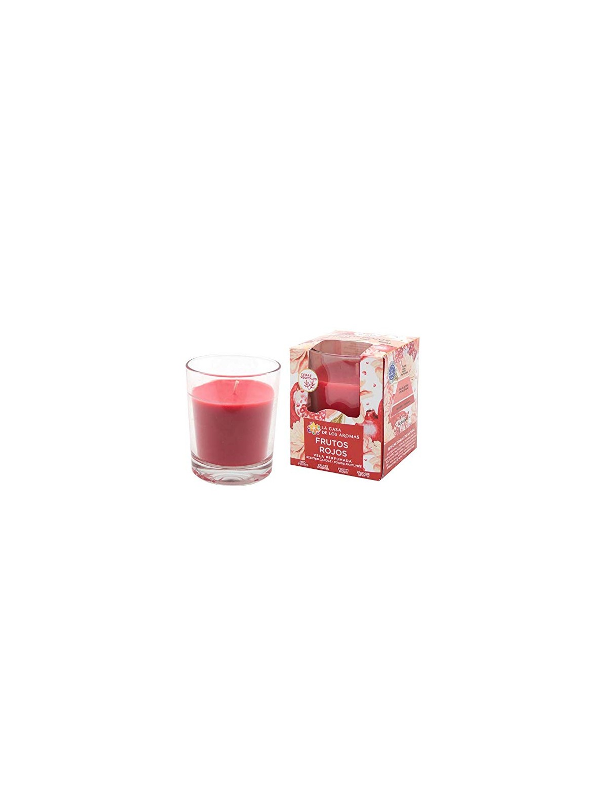 La casa de los aromas Candela profumata ai frutti rossi 140 g