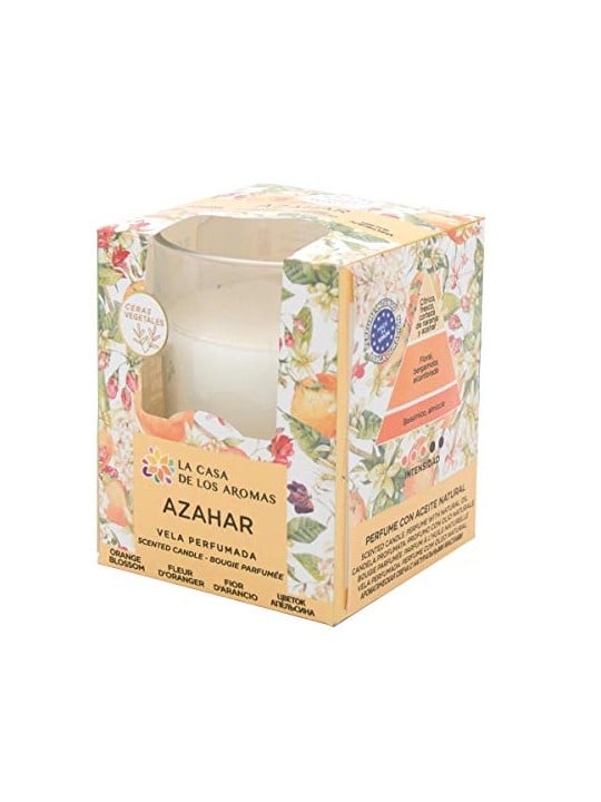 La casa de los aromas Candela profumata al profumo di fiori d'arancio, 140 g