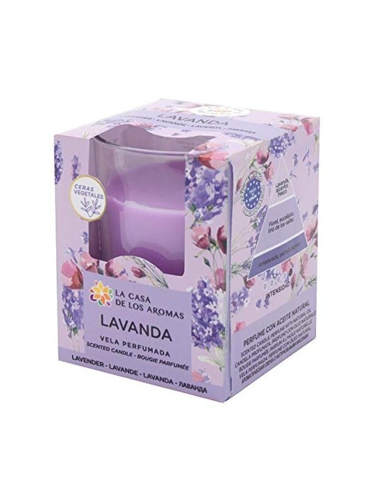 La casa de los aromas Candela profumata alla lavanda 140 g