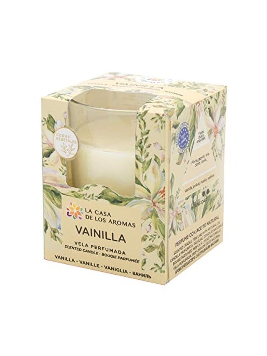 La casa de los aromas Candela profumata alla vaniglia, 140 g
