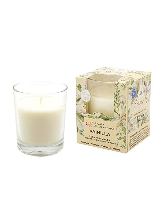 La casa de los aromas Candela profumata alla vaniglia, 140 g
