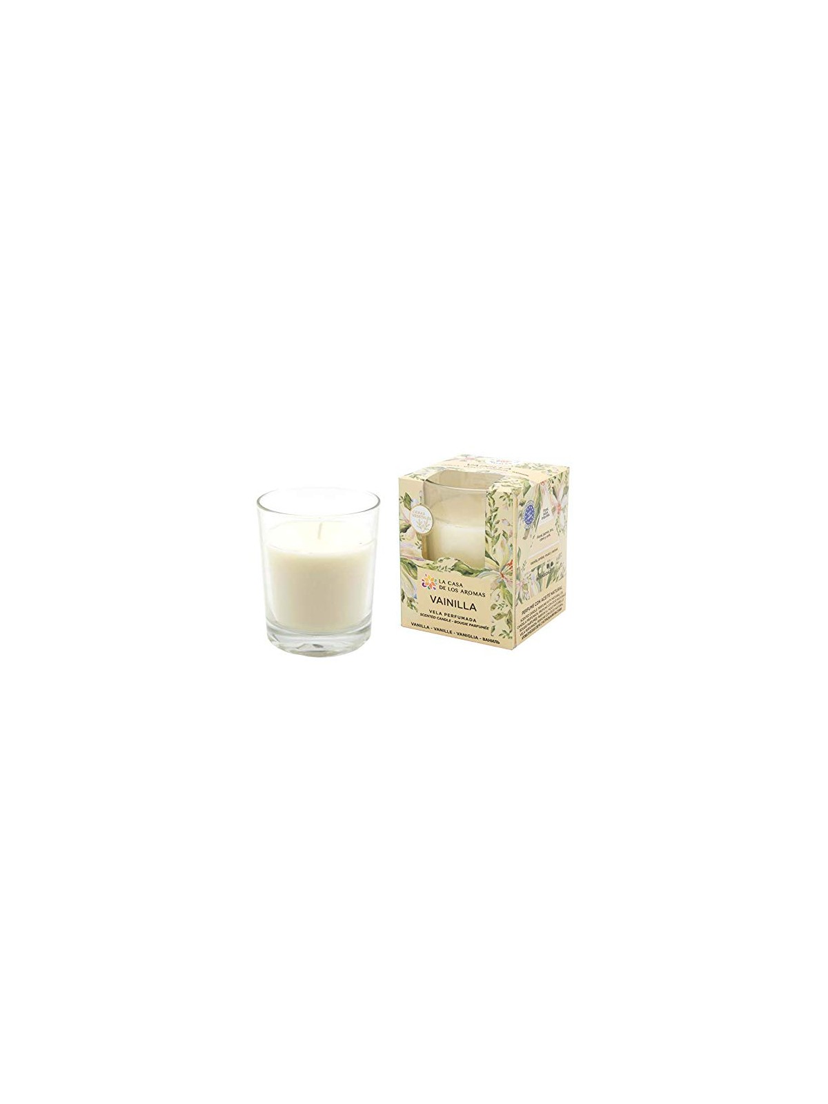 La casa de los aromas Candela profumata alla vaniglia, 140 g