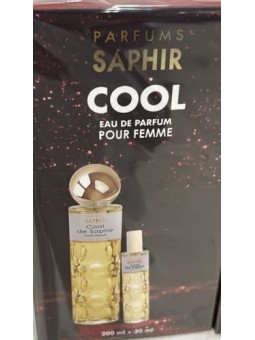 Saphir SET Spray Eau de Parfum Cool 200ml + Spray Eau de Parfum 30ml