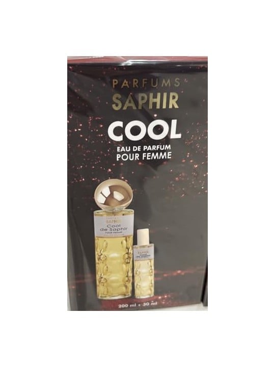 Saphir SET Spray Eau de Parfum Cool 200ml + Spray Eau de Parfum 30ml
