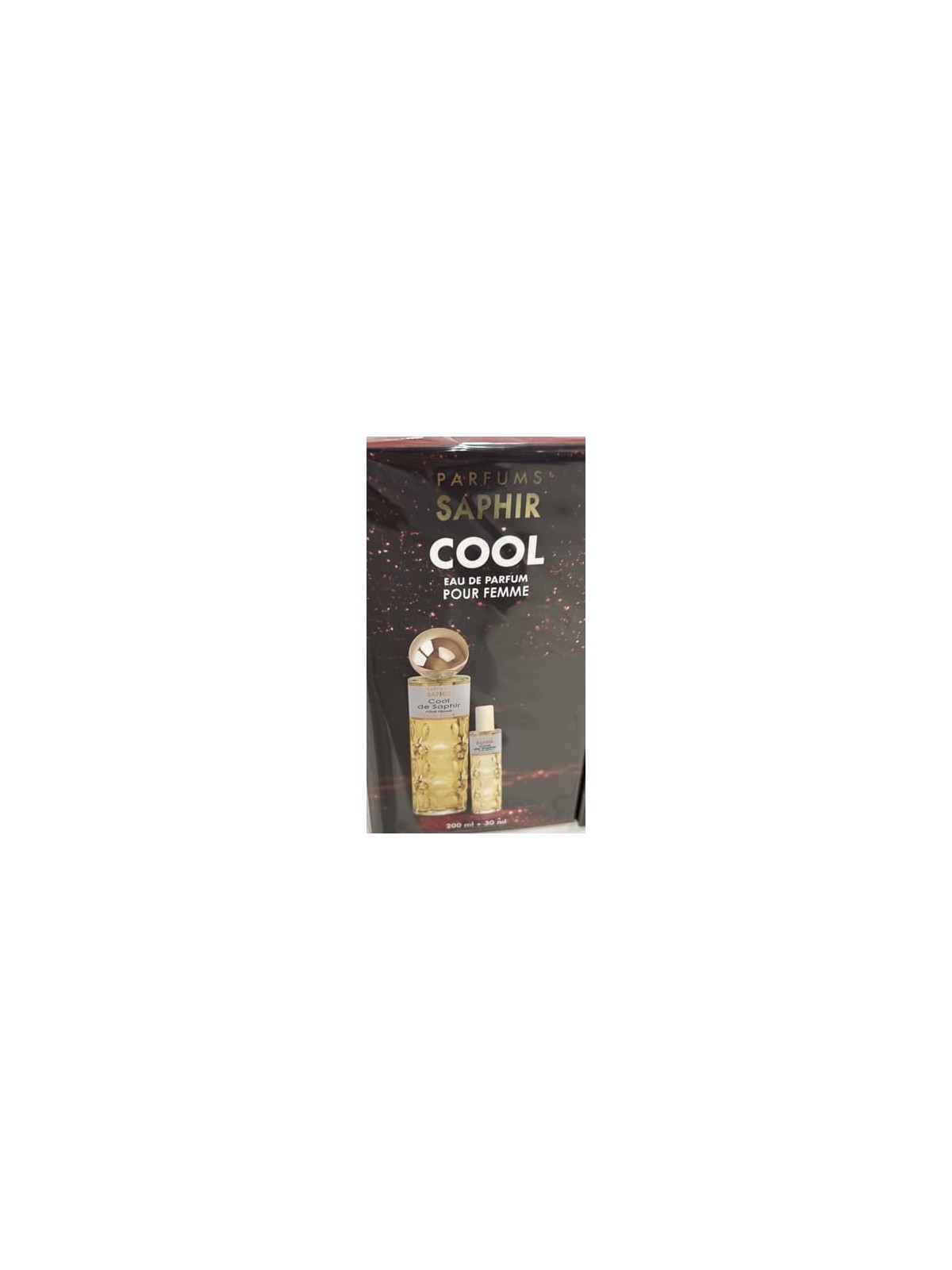 Saphir SET Spray Eau de Parfum Cool 200ml + Spray Eau de Parfum 30ml