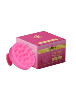 Sattva Rosa Massaggio del cuoio capelluto Spazzola 1 pz