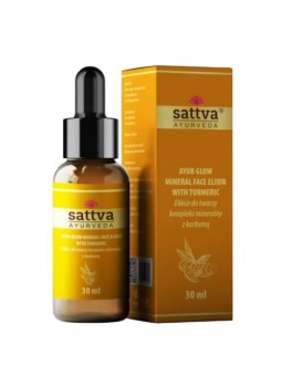 Sattva Siero-elisir viso Ayur Glow alla curcuma 30ml
