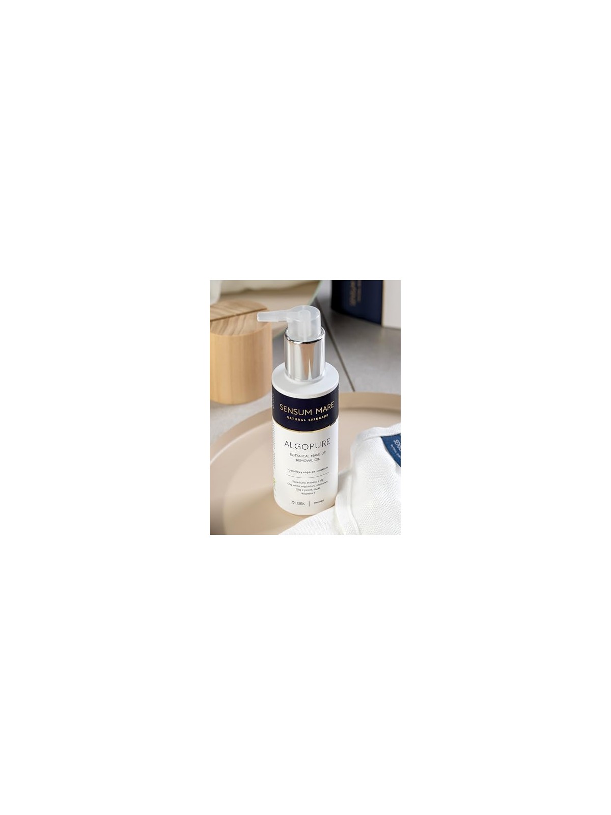 Sensum mare Algopure olio idrofilo struccante 150ml