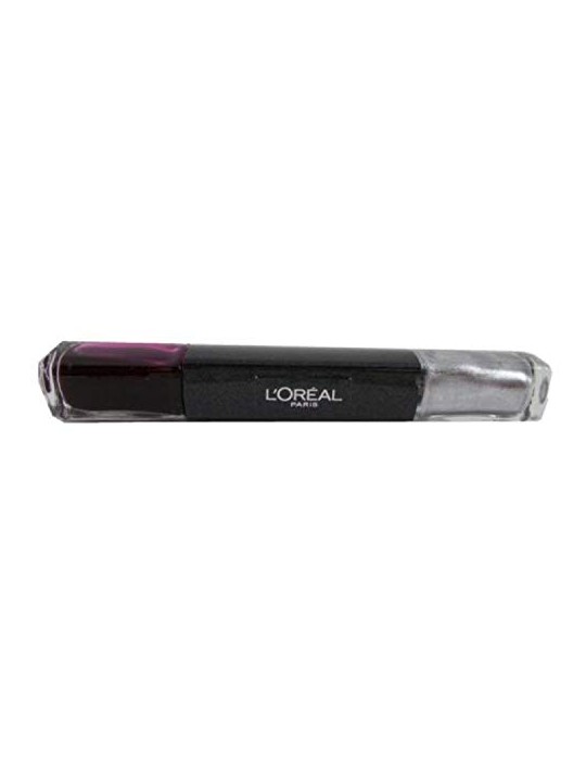 Set Duo L'Oreal Paris Smalto per unghie 2 fasi 16M11QL 2 pezzi 5ml