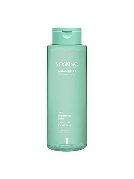 Yoskine Tonico per infusione di riso puro giapponese illuminante per il viso 400ml