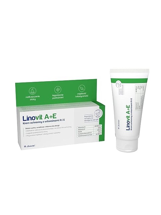 Ziołolek Crema protettiva Linovit A+E con vitamina A+E 50 g