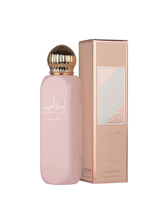 Asdaaf Ameerat Al Arab Prive Rose SPRAY PER TUTTO IL CORPO 150ml