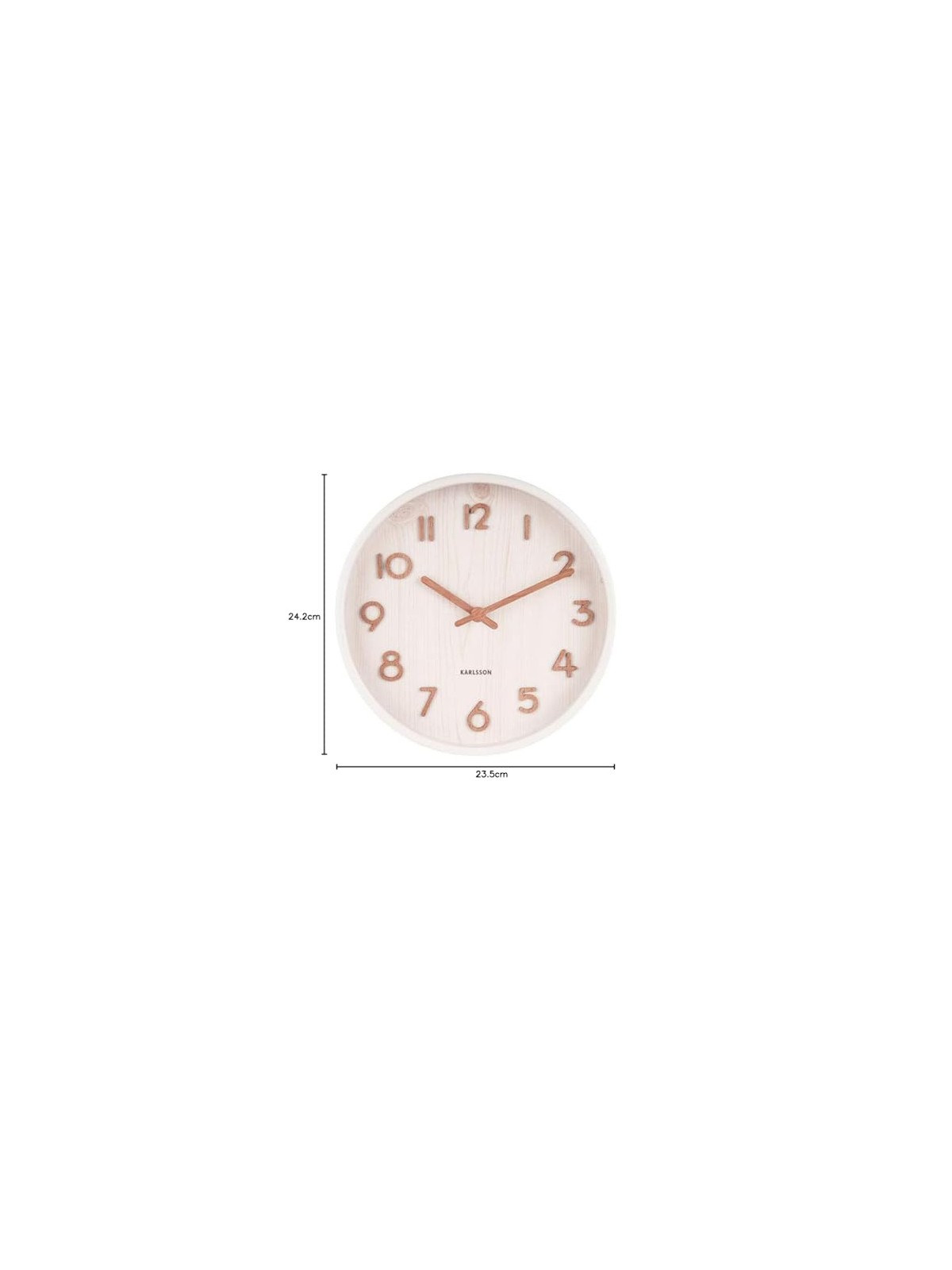 Karlsson Orologio da parete KA5808WH unisex