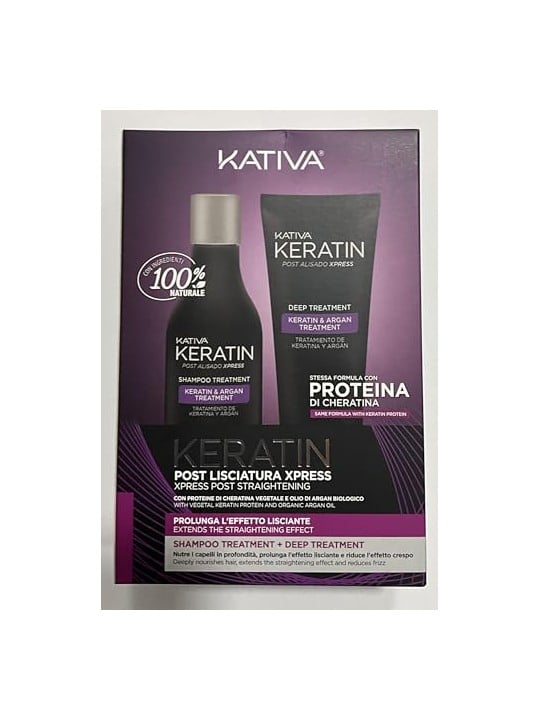 Kativa KERATIN EXPRESS POST Lisciatura LOTTO 2 unit donna
