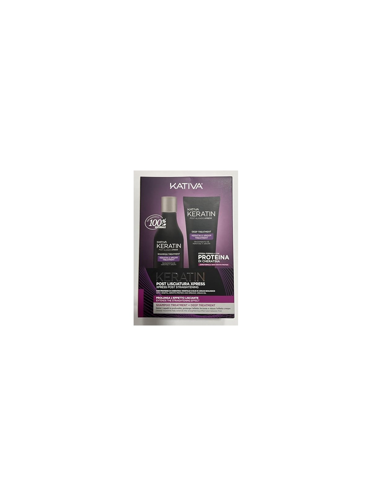 Kativa KERATIN EXPRESS POST Lisciatura LOTTO 2 unit donna