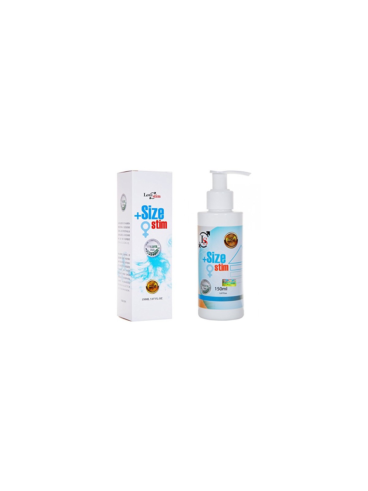 Love stim Size Stim gel per l'ingrandimento del pene 150ml