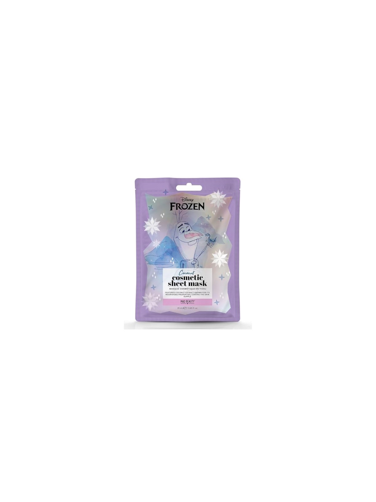Mad Beauty Maschera in tessuto Olaf di Frozen 25 ml bambino