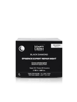 Martiderm BLACK DIAMOND EPIGENCE EXPERT REPAIR NIGHT crema notte antietà globale, ricarica 50ml unisex