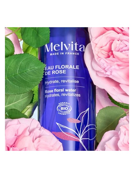 Melvita ACQUE FLOREALI acqua floreale di rose senza vaporizzatore 200ml unisex